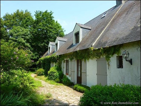 A vendre St Andre des eaux La Baule Guerande parc briere maison longere propriete belle demeure caractere gite chambre hote b&b vente france property houses homes manor farm for sale business gite 44