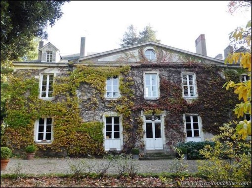 Belle demeure a vendre nantes, vente maison caractere st herblain, folie nantaise a vendre 44, manoir, maison pour profession liberale, propriete a vendre Nantes Saint Herblain, vente Maison maitre