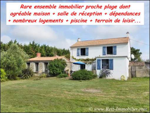 Salle réception à vendre, Ensemble immobilier à vendre, salle mariage à vendre, gîte, chambre d'hôtes, b & b, propriété, French Property for sale, Vendée, Loire Atlantique, Pays-de la Loire, Bretagne,