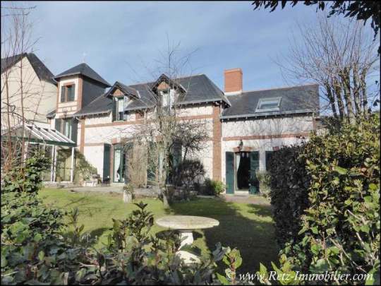 maison ancienne, villa, demeure charme, villa pornicaise, maison vue mer, a vendre, immobilier pornic, vente, achat, sainte marie, ste marie, plage, port, maison caractere, agence immobiliere, 44210