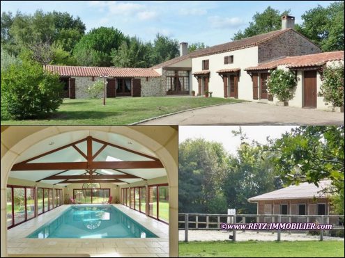 vente,achat,a vendre,maison,piscine interieure,piscine couverte,propriete equestre,hectare,la roche sur yon,85000,vendee,85,les sables d'olonne,nantes,montaigu,belleville sur vie,cabinet immobilier,agence immobiliere,expert immobilier,propriete,vente chat