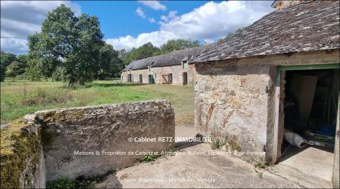 Vente, à vendre, propriété rurale, corps de ferme, propriété équestre, à rénover, 21 hectares, bois, forêt, prairie, zone de loisir, Loire-Atlantique, 44, NANTES, LA BAULE, plages, SAINT NAZAIRE, ST BREVIN, Bretagne, Morbihan, VANNES