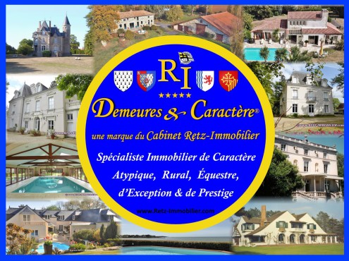 Agence immobilière Demeures et Caractère - Spécialiste, Vente Achat, Biens Immobiliers de Caractère, Atypiques, Ruraux, Equestres, d’Exception, de Luxe et de Prestige - Belles Demeures, Villas, Maisons vue mer, Châteaux, Propriétés, Restaurant Morbihan Br