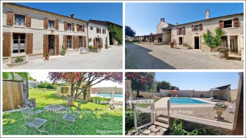 Vente, à vendre, maison, propriété, gîte, piscine, maison de campagne, Charente-Maritime, la Rochelle, Saint-Jean-d'Angély, Deux-Sèvres, Niort, Charente, Angoulême, Saintes, Cognac, belle demeure, résidence secondaire, french property, agent immobilier, L
