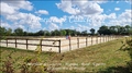 44 – Vente entre NANTES et ANGERS, au calme, sur environ 10 hectares à proximité d’ANCENIS, propriété équestre comportant de belles installations ainsi qu’une maison contemporaine et confortable.